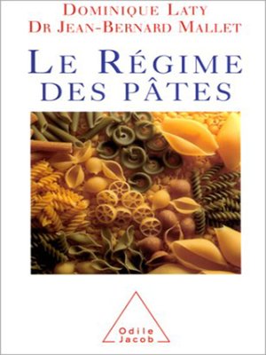 cover image of Le Régime des pâtes